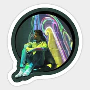 Neon Lights Sticker